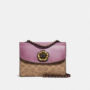 COACH Parker 18 Women Leather shoulder bag